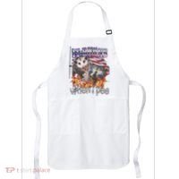 It Burns When I Pee Possum Raccoon Funny Apron thumb 0