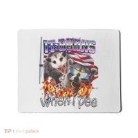 It Burns When I Pee Possum Raccoon Funny Mousepad thumb 0