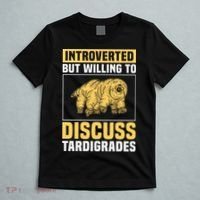 Introverted But Willing To Discuss Tardigrades T-Shirt thumb 5