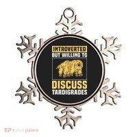 Introverted But Willing To Discuss Tardigrades Ornament thumb 0