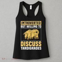 Introverted But Willing To Discuss Tardigrades Women's Tank Top thumb 3