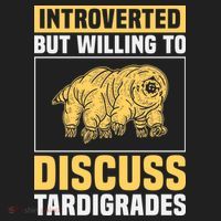 Introverted But Willing To Discuss Tardigrades Hat thumb 2