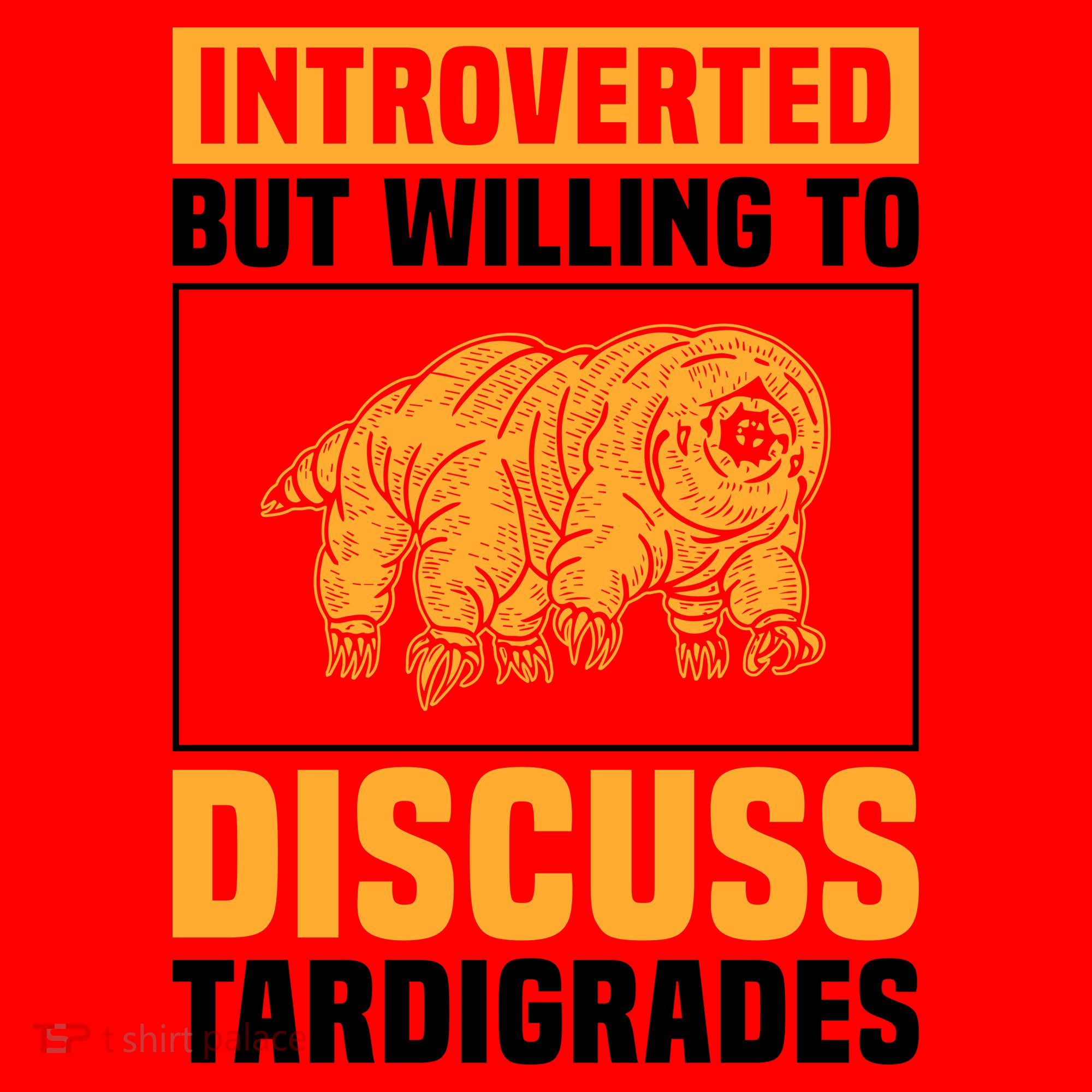 Introverted But Willing To Discuss Tardigrades Santa Hat