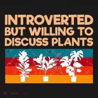 Introverted But Willing To Discuss Plants For Introverts Women's Hoodie thumb 2