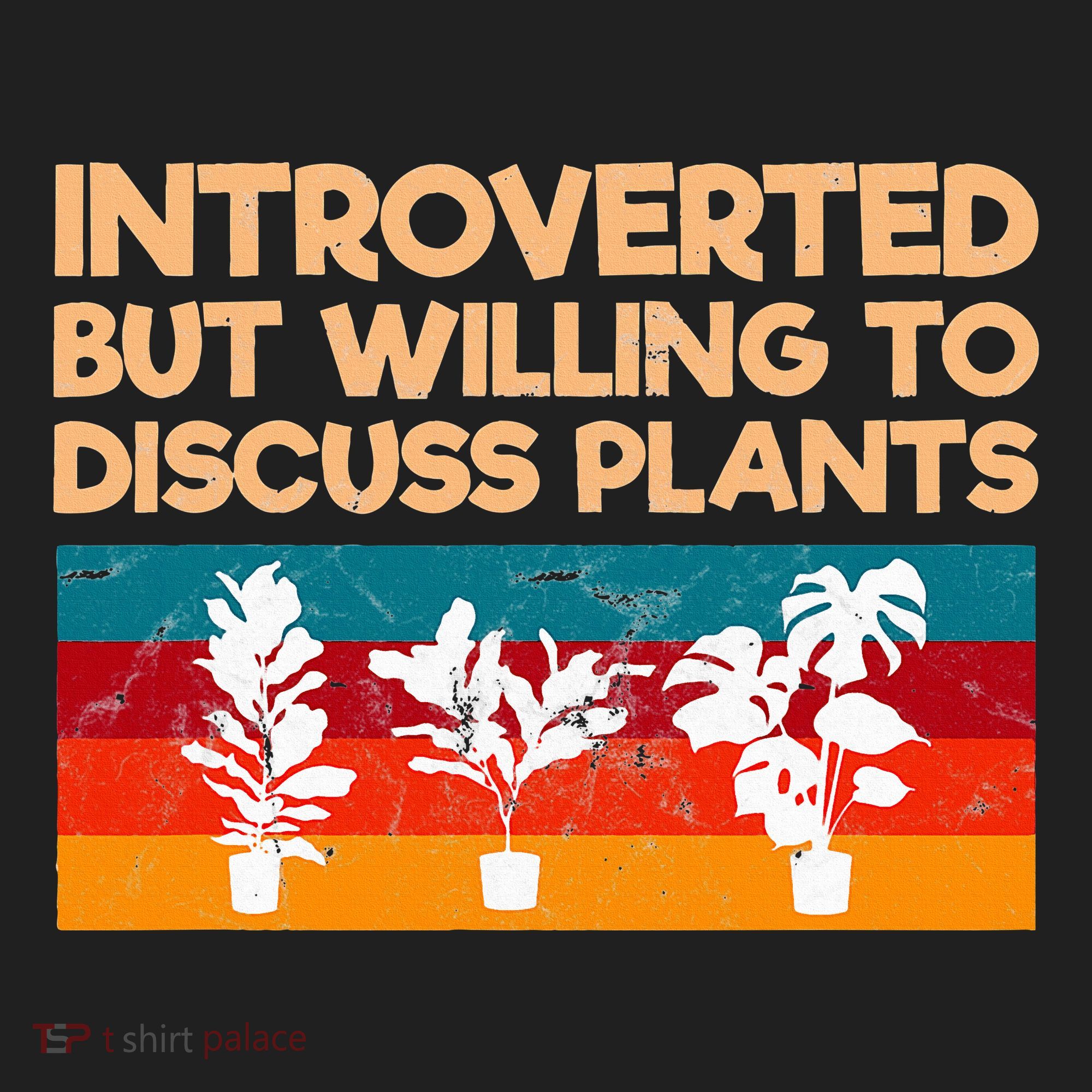 Introverted But Willing To Discuss Plants For Introverts Golf Towel