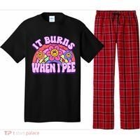 It Burns When I Pee Funny Sarcastic Ironic Inappropriate Pajama Set thumb 0
