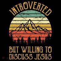 Introverted But Willing To Discuss Jesus Christian Coffee Mug thumb 5