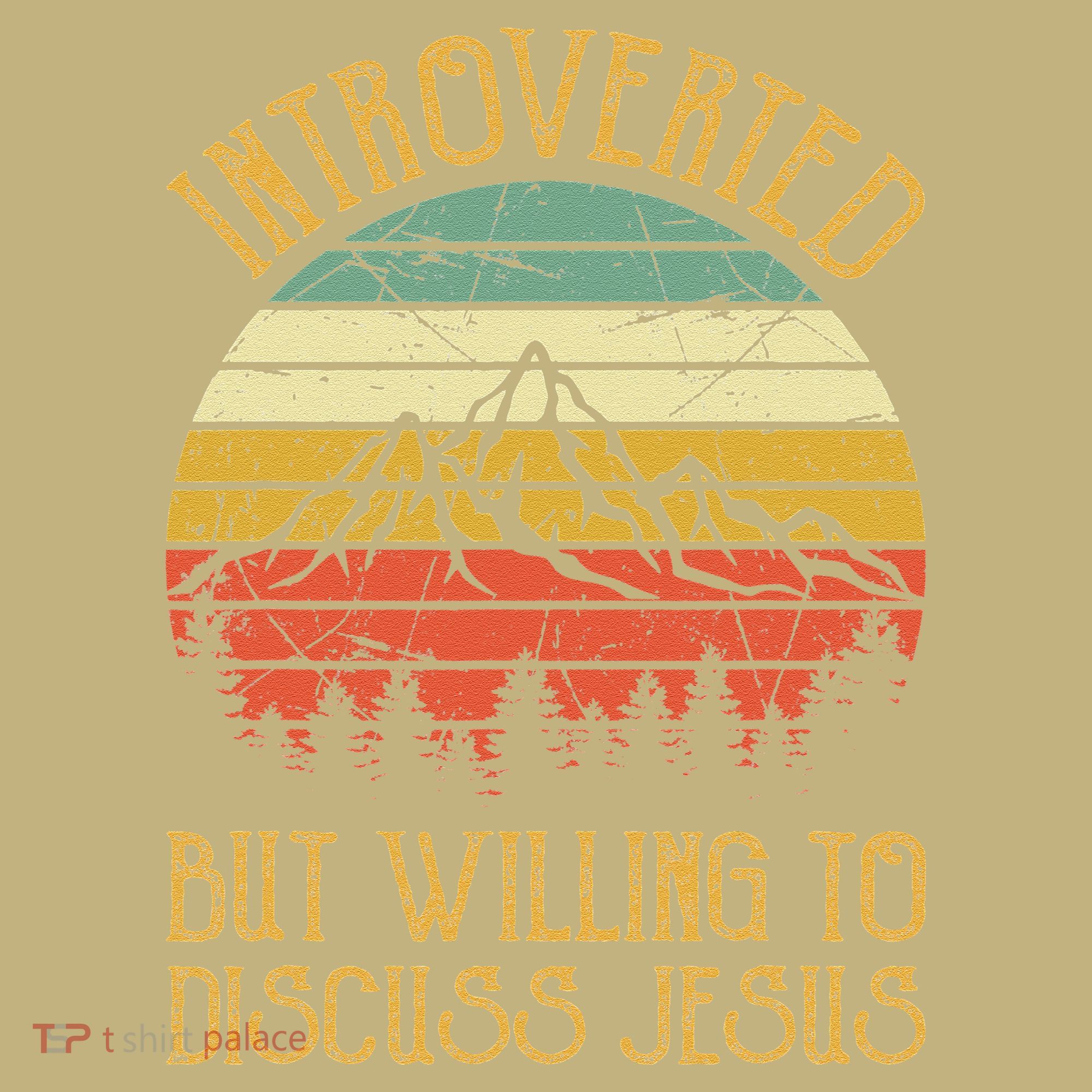 Introverted But Willing To Discuss Jesus Christian Mousepad