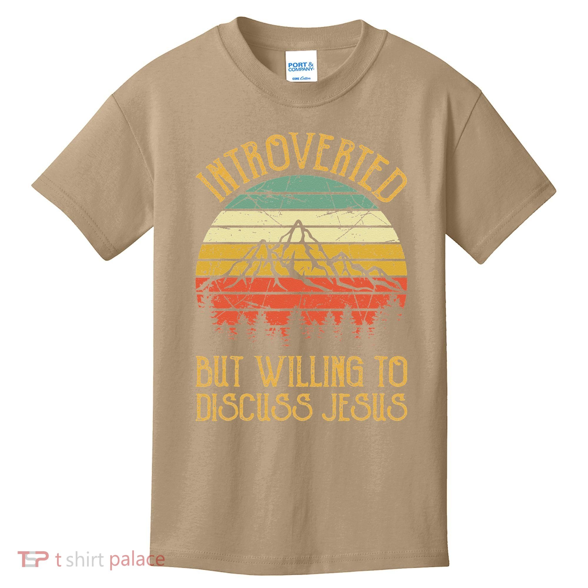 Introverted But Willing To Discuss Jesus Christian Kids T-Shirt