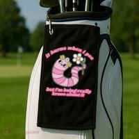 It Burns When I Pee But I'm Being Really Brave About It Golf Towel thumb 2