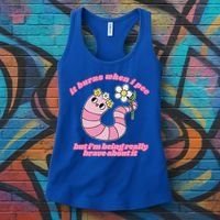 It Burns When I Pee But I'm Being Really Brave About It Women's Tank Top thumb 3