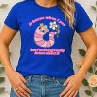 It Burns When I Pee But I'm Being Really Brave About It Women's T-Shirt thumb 2