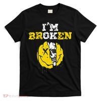 IM Broken Workout Running Invisible Illness Im OK Broken T-Shirt thumb 0