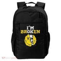IM Broken Workout Running Invisible Illness Im OK Broken Backpack thumb 0