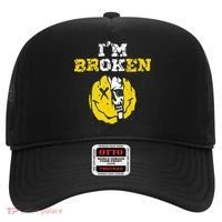 IM Broken Workout Running Invisible Illness Im OK Broken Hat thumb 0