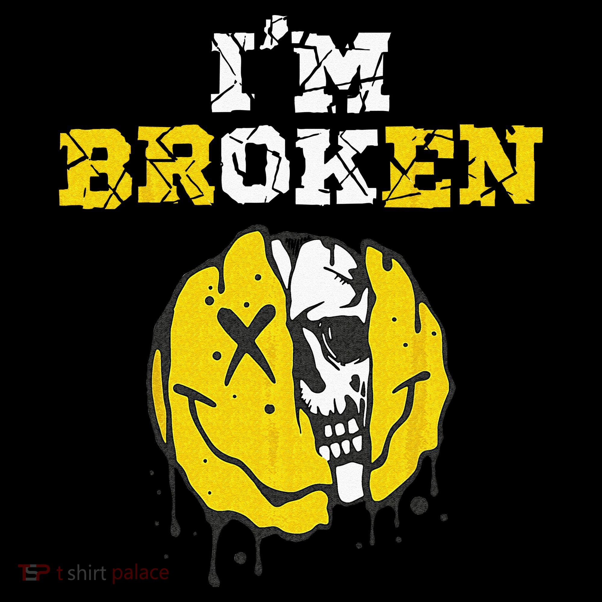 IM Broken Workout Running Invisible Illness Im OK Broken Visor