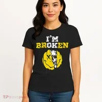 IM Broken Workout Running Invisible Illness Im OK Broken Women's T-Shirt thumb 4