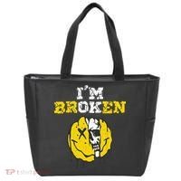 IM Broken Workout Running Invisible Illness Im OK Broken Tote Bag thumb 0