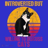Introverted But Willing To Discuss Cats Toddler Hoodie thumb 2
