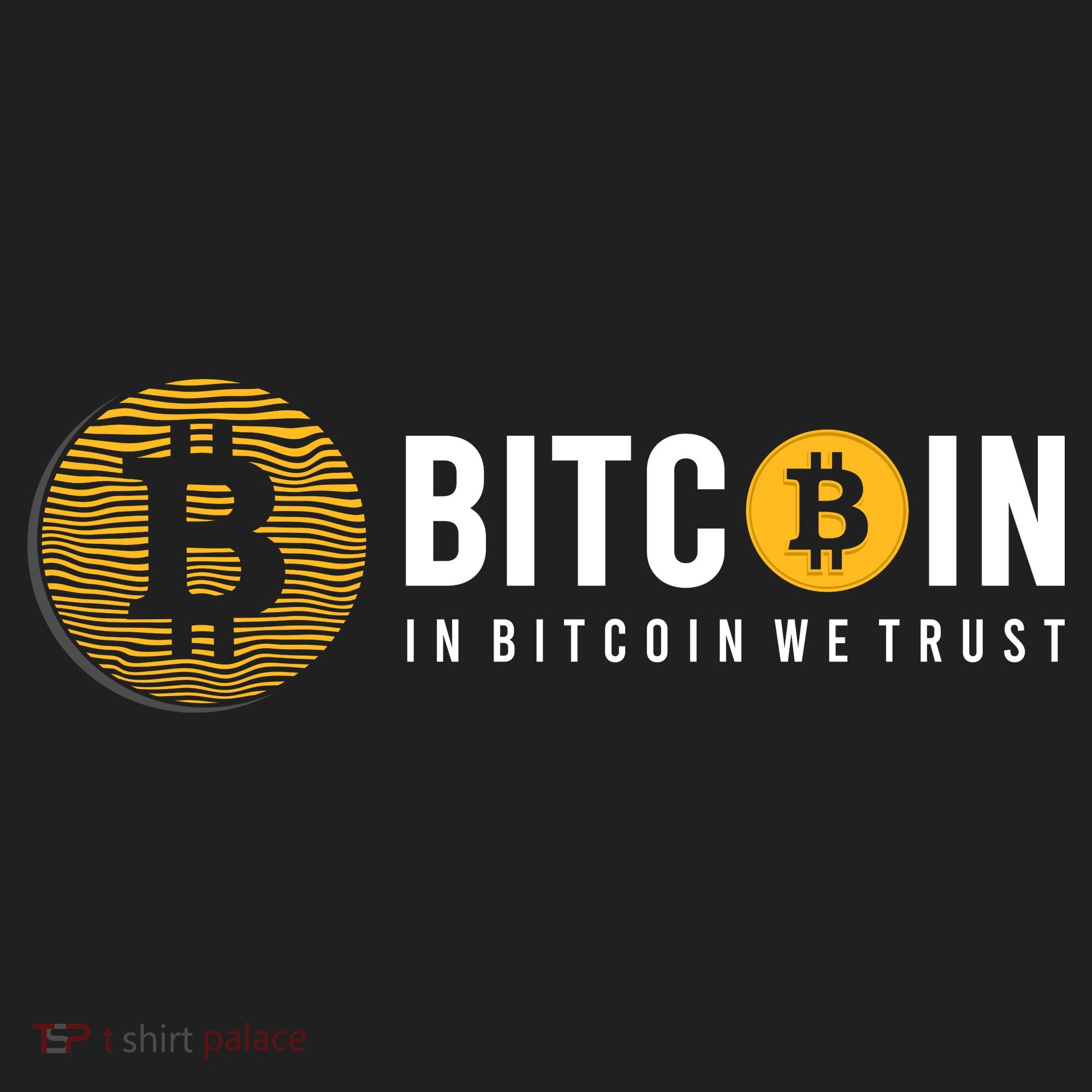 In Bitcoin We Trust 7 Panel Mesh Trucker Snapback Hat