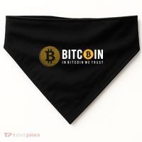 In Bitcoin We Trust USA-Made Doggie Bandana thumb 0