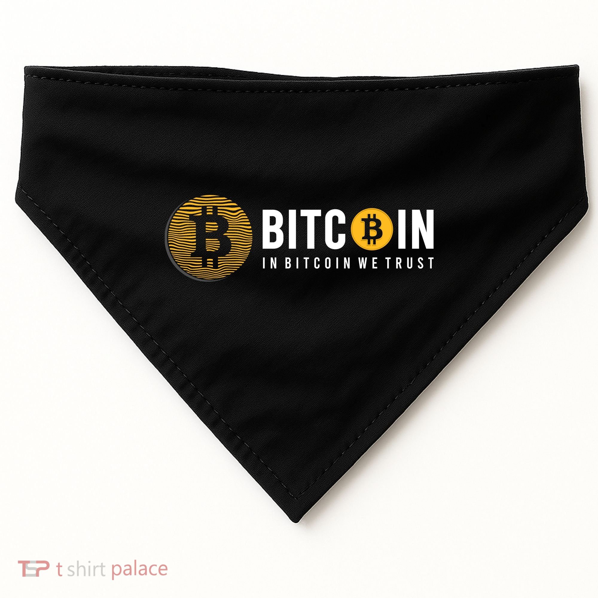 In Bitcoin We Trust USA-Made Doggie Bandana