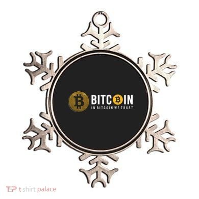 In Bitcoin We Trust Ornament