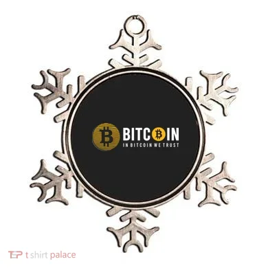 In Bitcoin We Trust Ornament