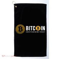 In Bitcoin We Trust Golf Towel thumb 0