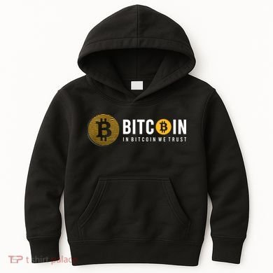 In Bitcoin We Trust Kids Hoodie