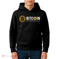 In Bitcoin We Trust Kids Hoodie thumb 4