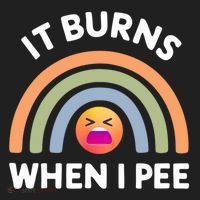 It Burns When I Pee Funny Sarcastic Beanie thumb 2
