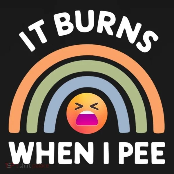 It Burns When I Pee Funny Sarcastic Ornament