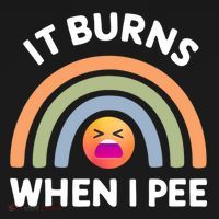 It Burns When I Pee Funny Sarcastic Tank Top thumb 6