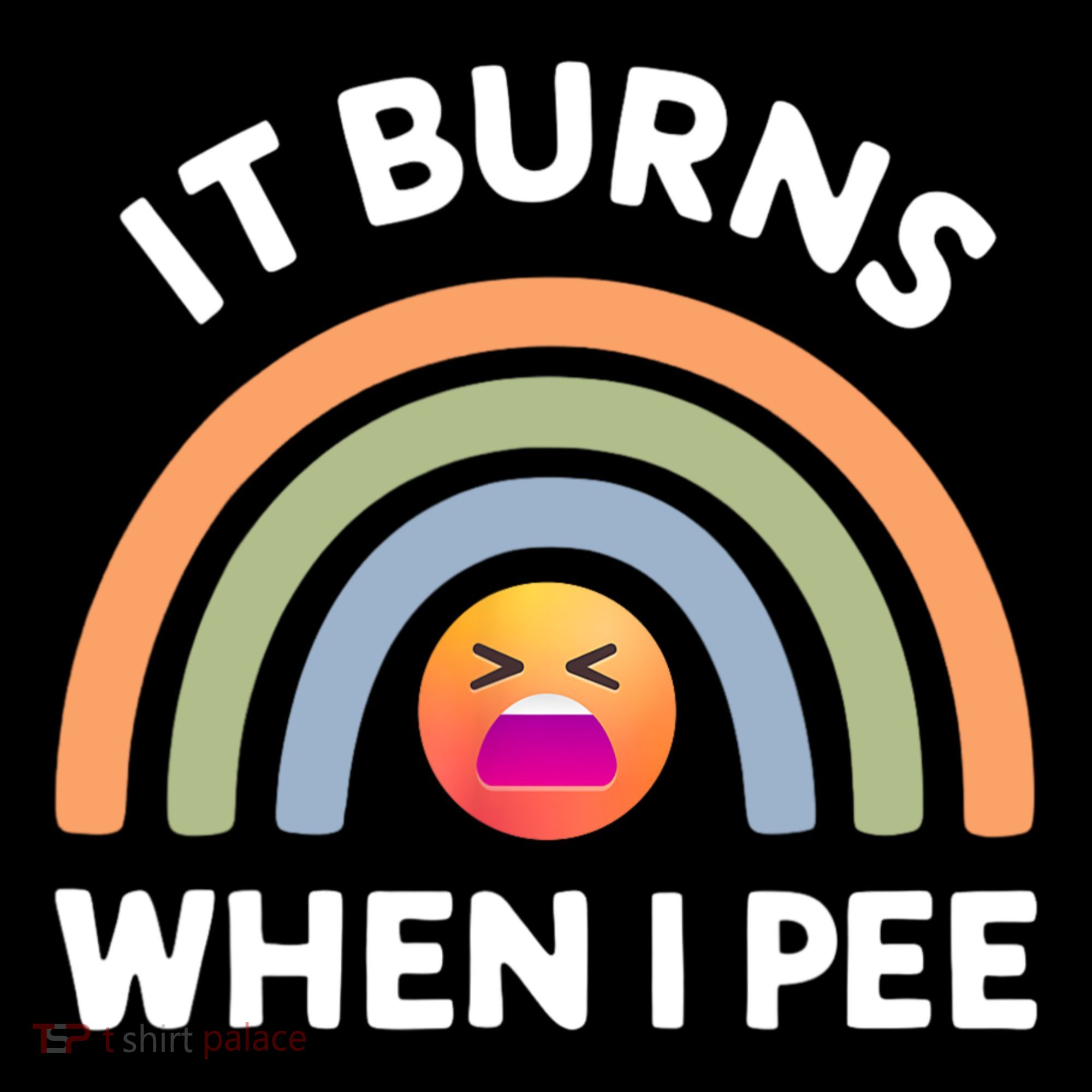 It Burns When I Pee Funny Sarcastic Women's T-Shirt