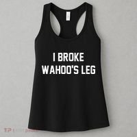 I Broke WahooS Leg Funny Women's Tank Top thumb 3