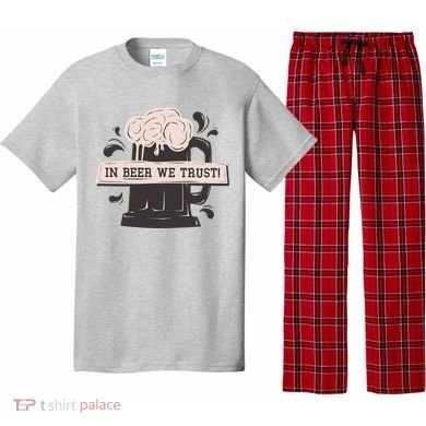 In Beer We Trust Pajama Set