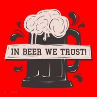 In Beer We Trust Santa Hat thumb 1