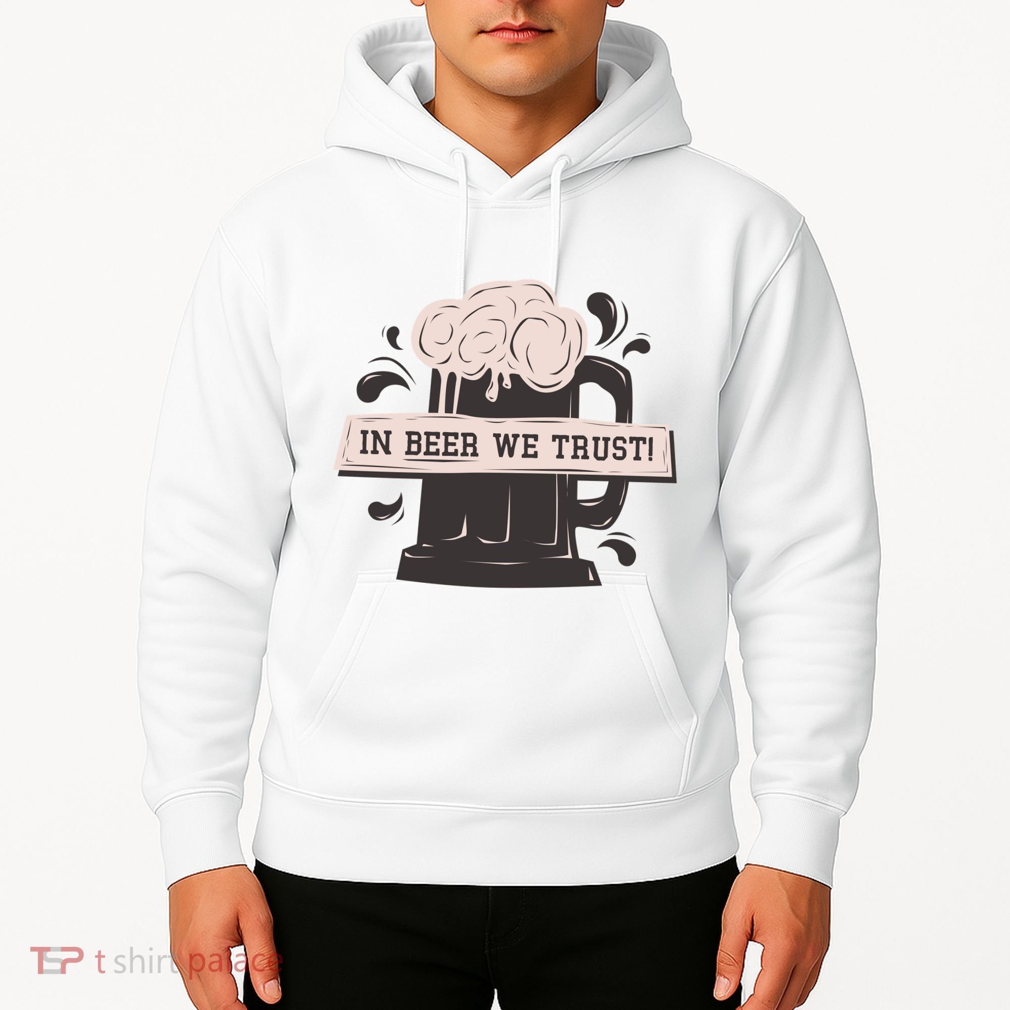 In Beer We Trust Hoodie