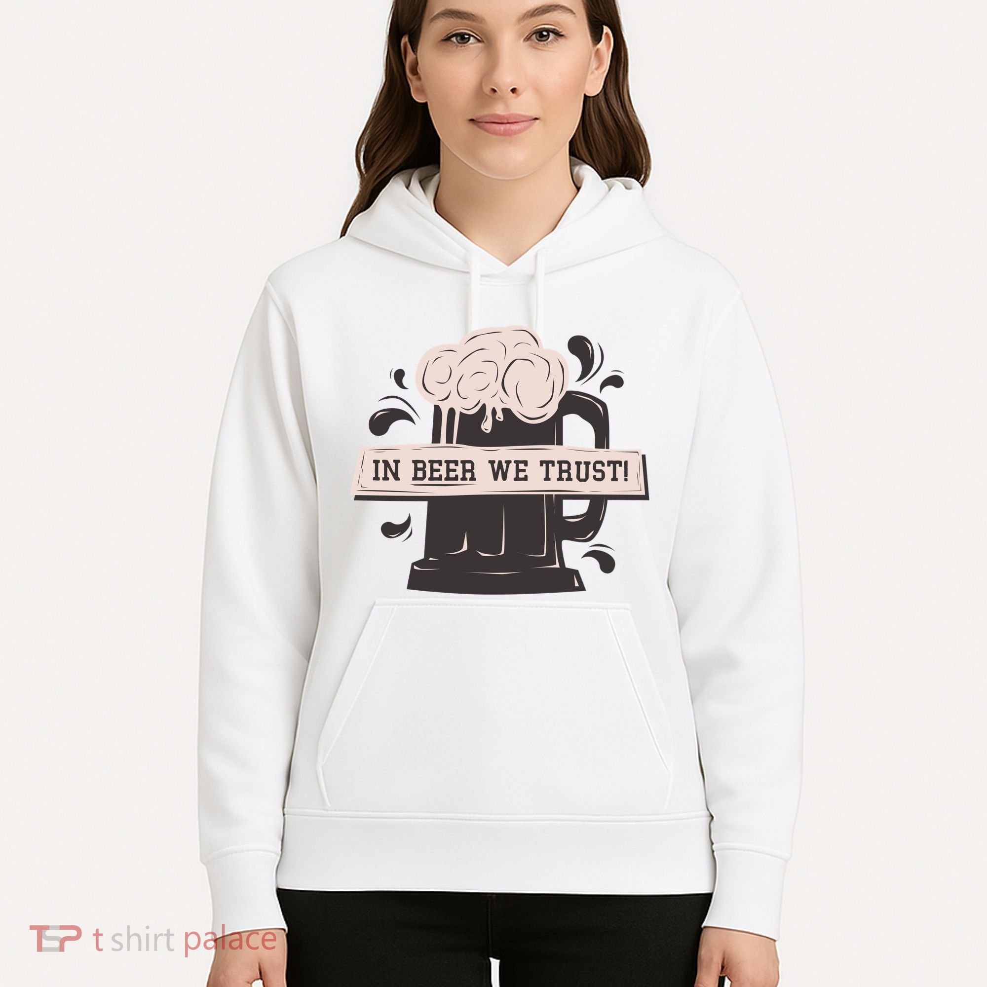 In Beer We Trust Hoodie