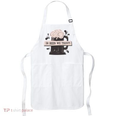 In Beer We Trust Apron