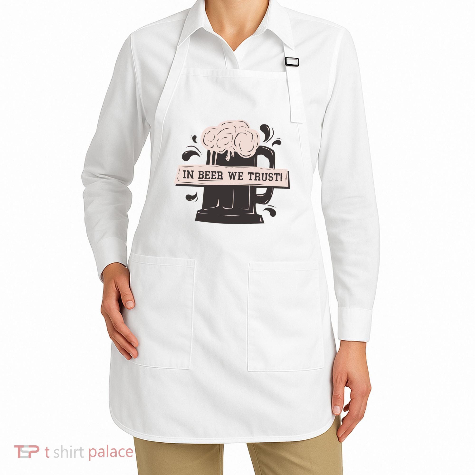 In Beer We Trust Apron