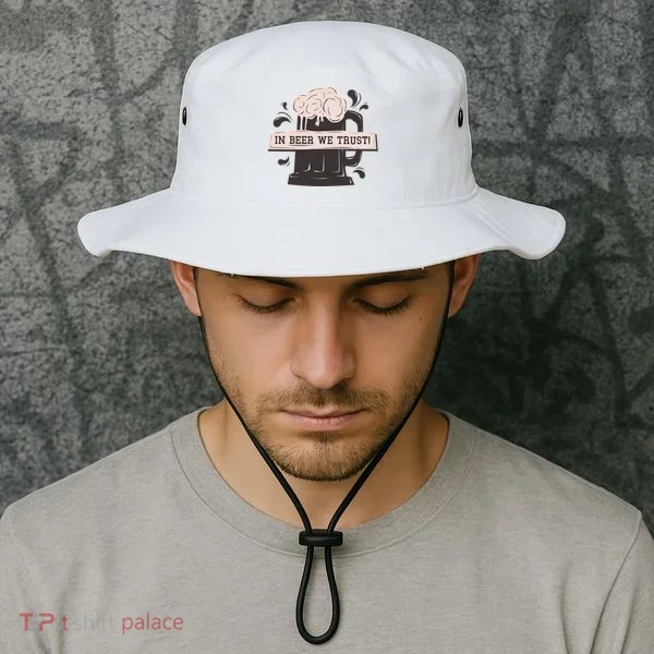 In Beer We Trust Bucket Hat