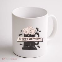 In Beer We Trust Coffee Mug thumb 1