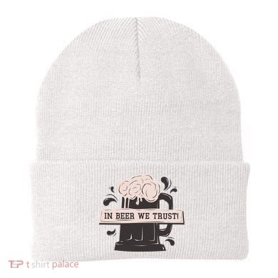 In Beer We Trust Beanie