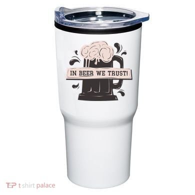 In Beer We Trust Tumbler