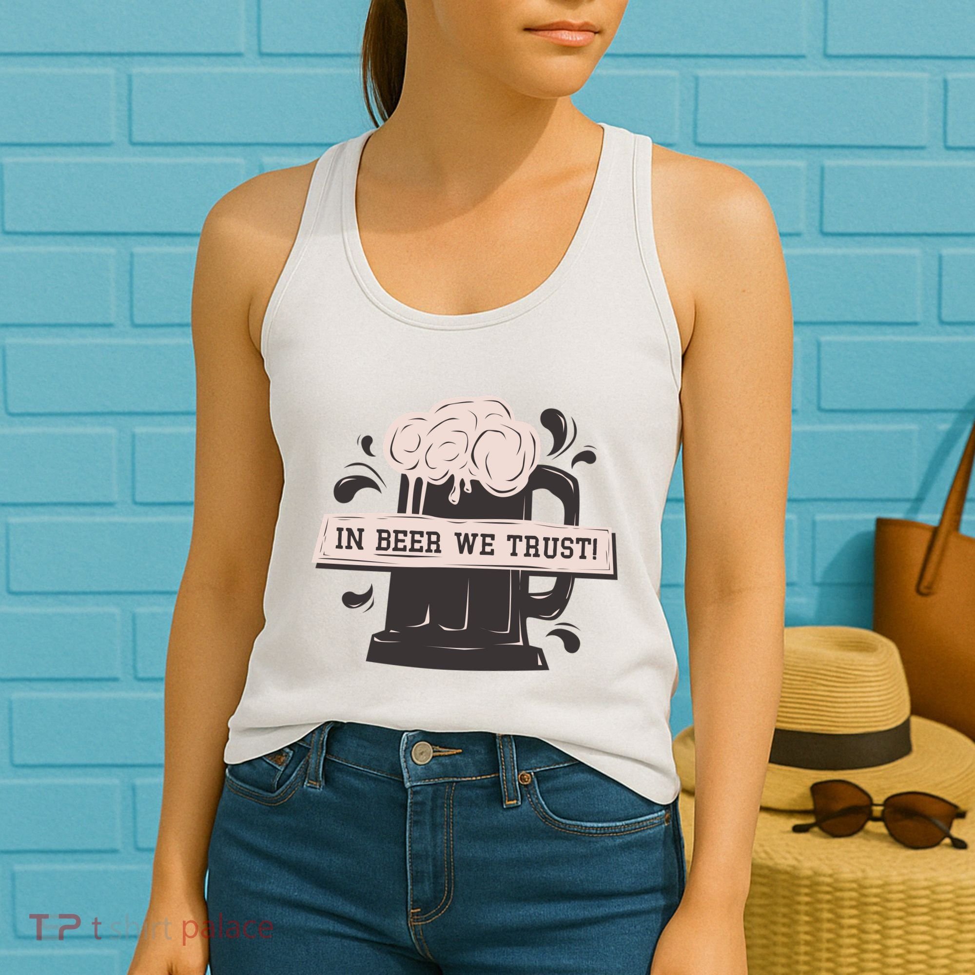 In Beer We Trust Women's Tank Top