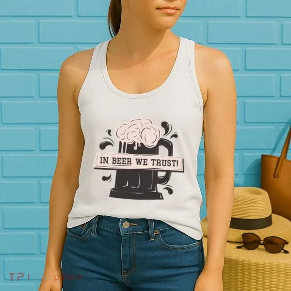 In Beer We Trust Women's Tank Top