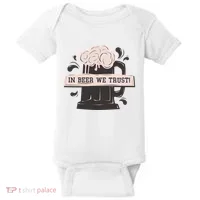 In Beer We Trust Baby Bodysuit thumb 0