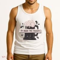 In Beer We Trust Tank Top thumb 3